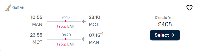 cheap flights to Oman