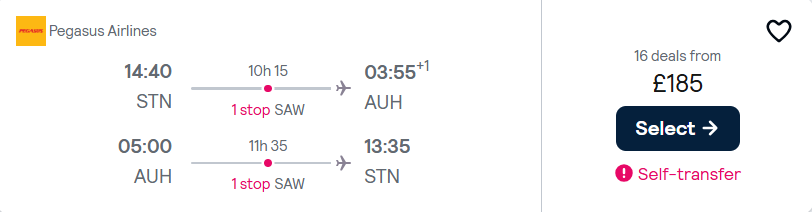cheap flights to UAE