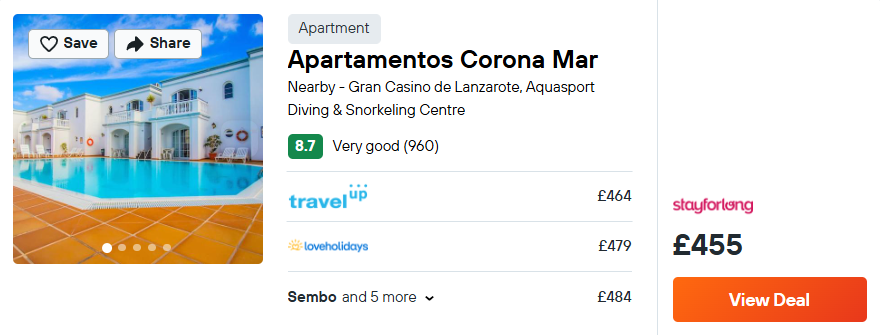 Apartamentos Corona Mar