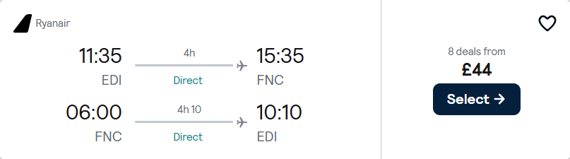 cheap flights to Portugal