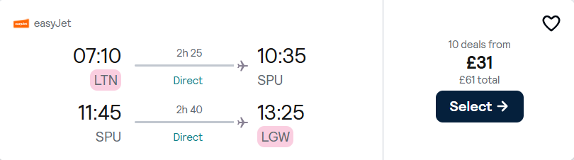 cheap flights to Croatia