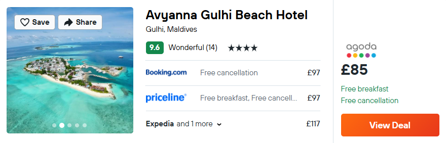 Avyanna Gulhi Beach Hotel