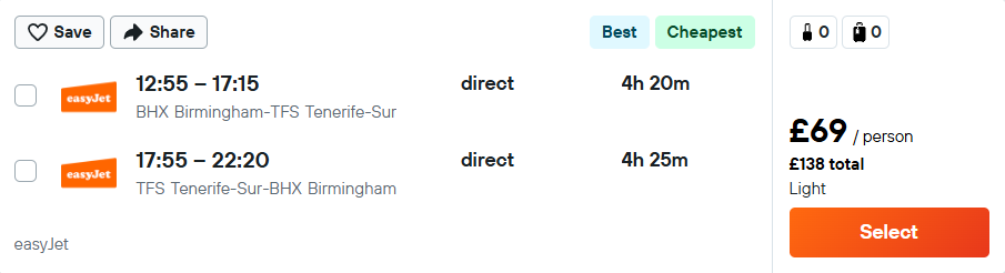 cheap flights to Spain