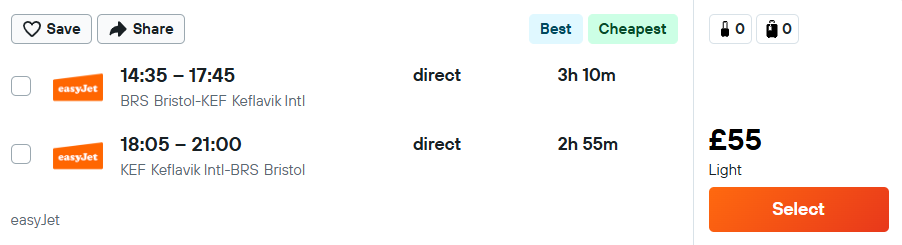 cheap flights to Iceland