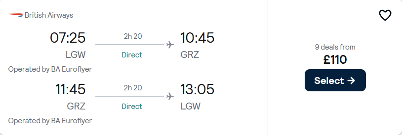 cheap flights to Austria