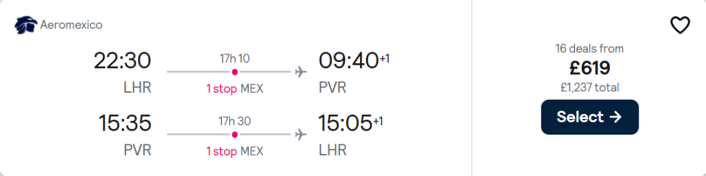 cheap flights to Mexico