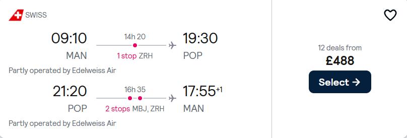 cheap flights to Dominican