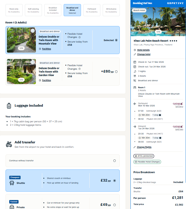 holidays in Thailand