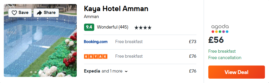Kaya Hotel Amman