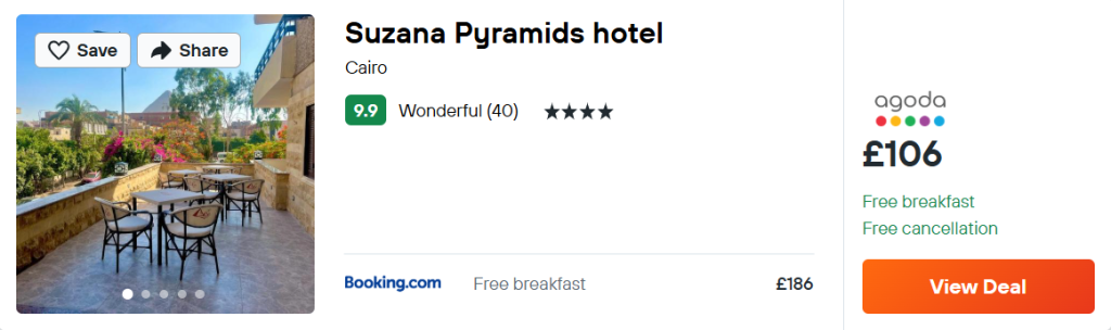 Suzana Pyramids hotel