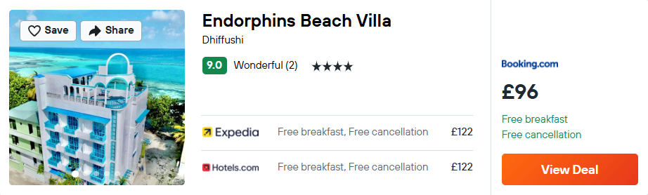 Endorphins Beach Villa