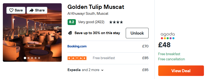 Golden Tulip Muscat