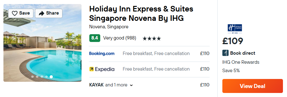 Holiday Inn Express & Suites Singapore Novena By IHG
