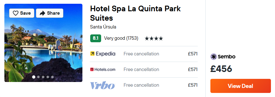 Hotel Spa La Quinta Park Suites