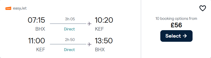 cheap flights to Iceland