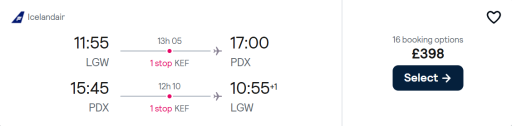 cheap flights to US