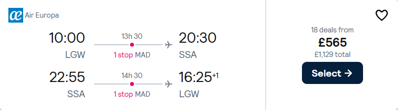 cheap flights to Brazil