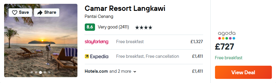 Camar Resort Langkawi