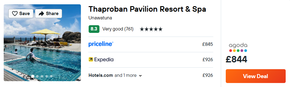 Thaproban Pavilion Resort & Spa