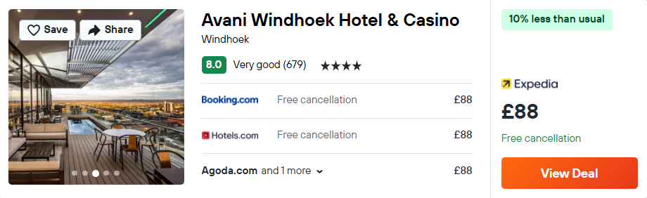 Avani Windhoek Hotel & Casino