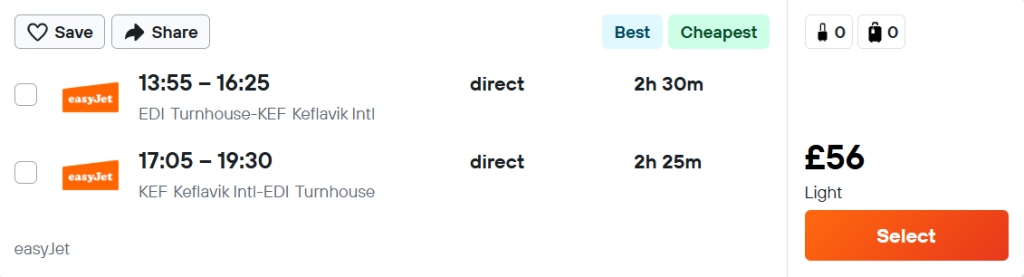 cheap flights to Iceland