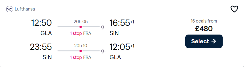 cheap flights to Singapore