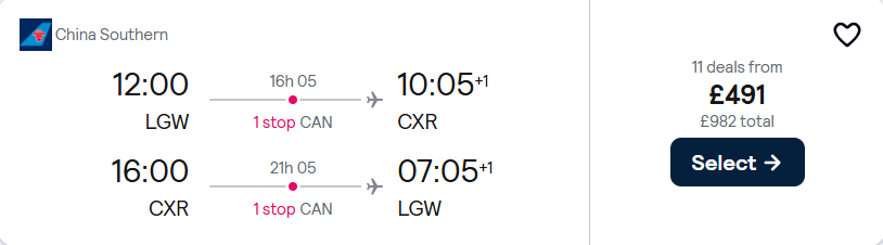 cheap flights to Vietnam
