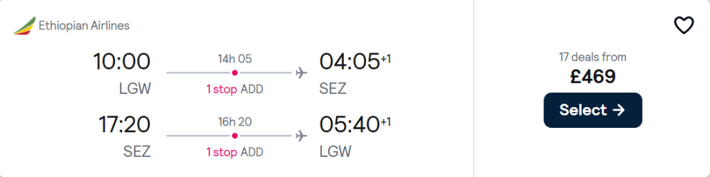 cheap flights to Seychelles