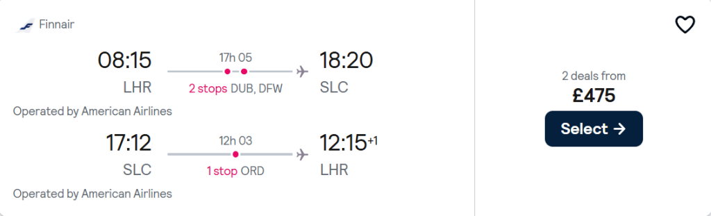 cheap flights to US
