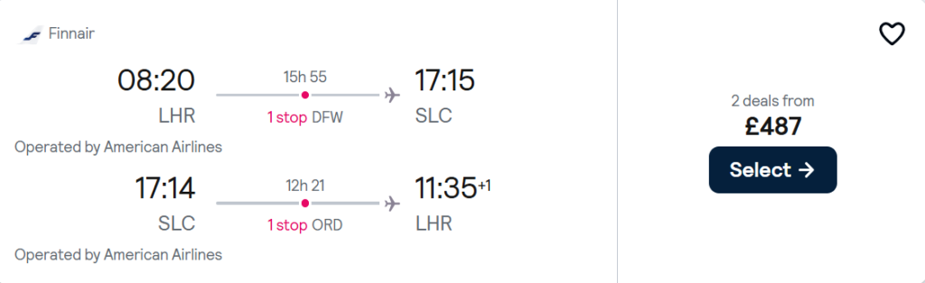 cheap flights to US