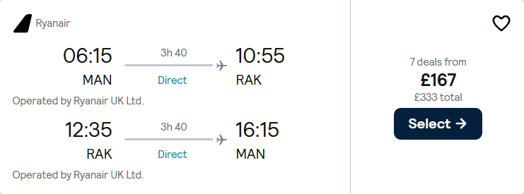 cheap flights to Morocco