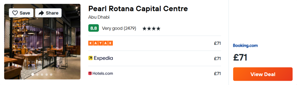Pearl Rotana Capital Centre