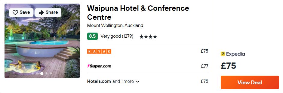 Waipuna Hotel & Conference Centre