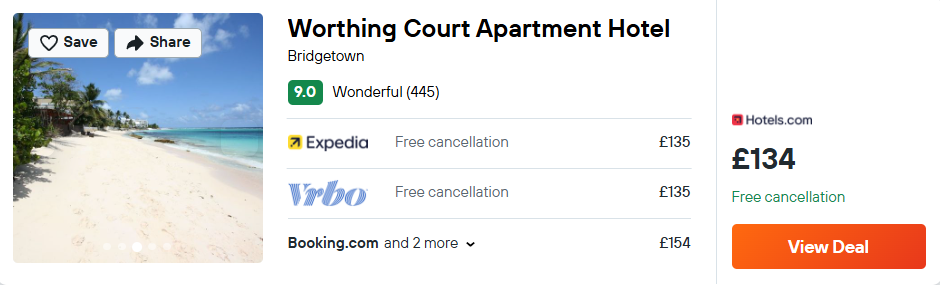 Worthing Court Apartment Hotel