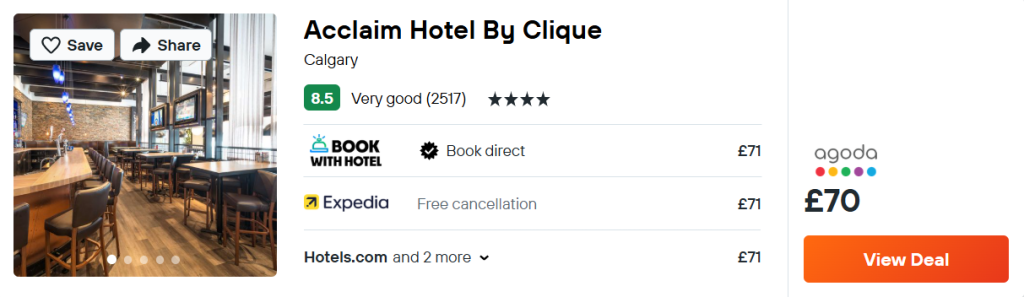 Acclaim Hotel By Clique
