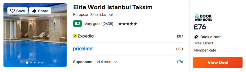 Elite World Istanbul Taksim
