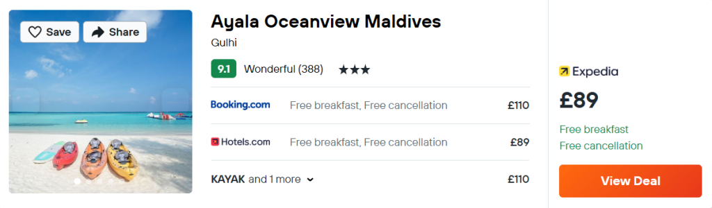 Ayala Oceanview Maldives