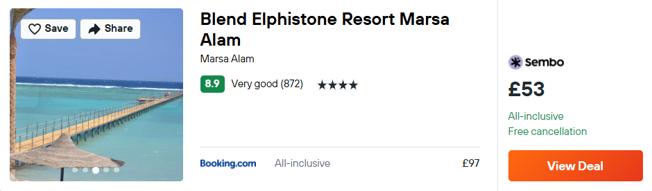 Blend Elphistone Resort Marsa Alam