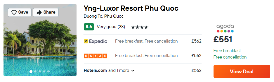 YNG-Luxor Resort Phu Quoc