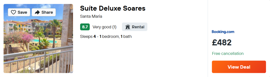 Suíte Deluxe Soares