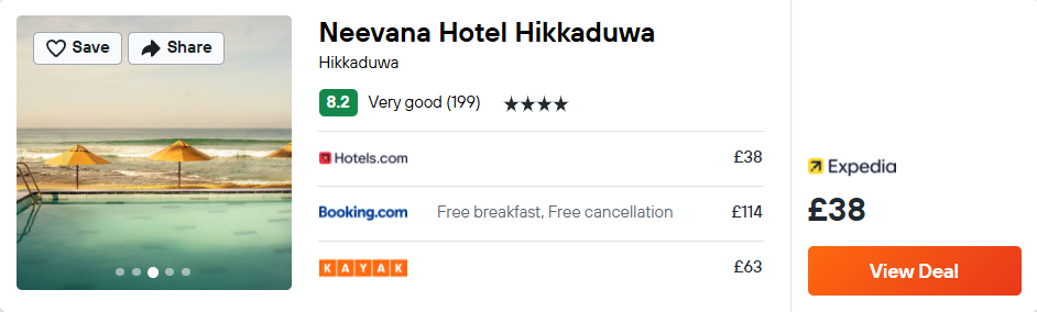 Neevana Hotel Hikkaduwa