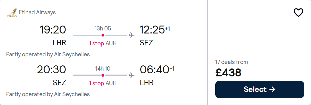 cheap flights to Seychelles
