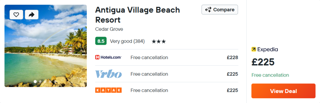 Antigua Village Beach Resort