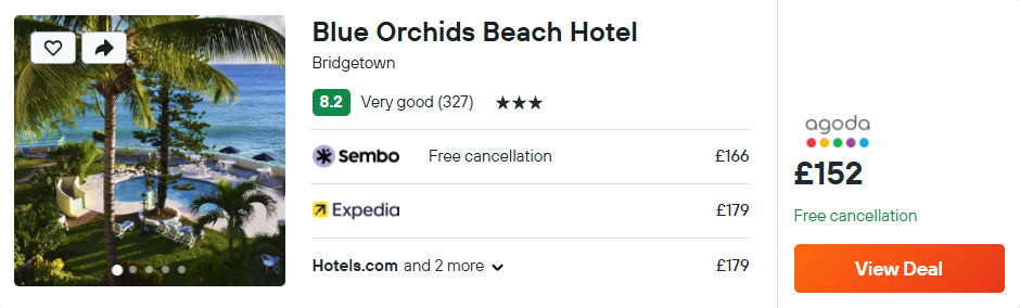 Blue Orchids Beach Hotel