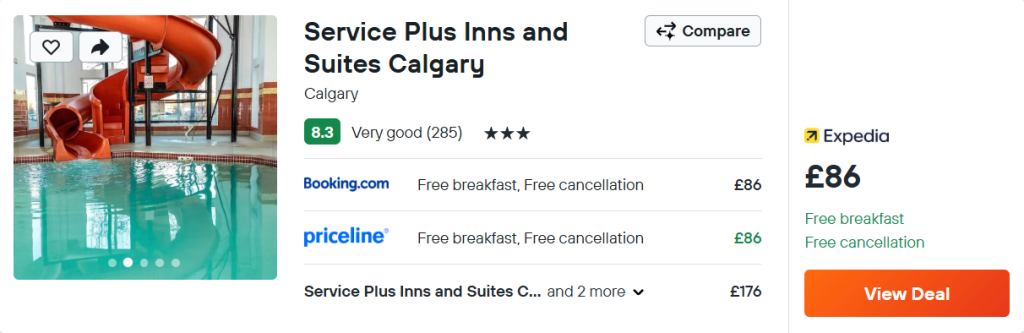 Service Plus Inns and Suites Calgary
