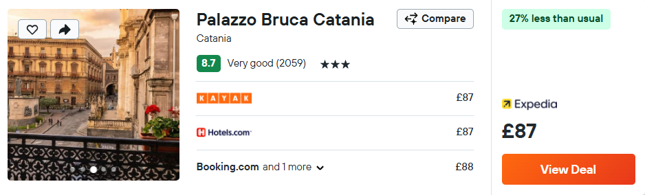 Palazzo Bruca Catania