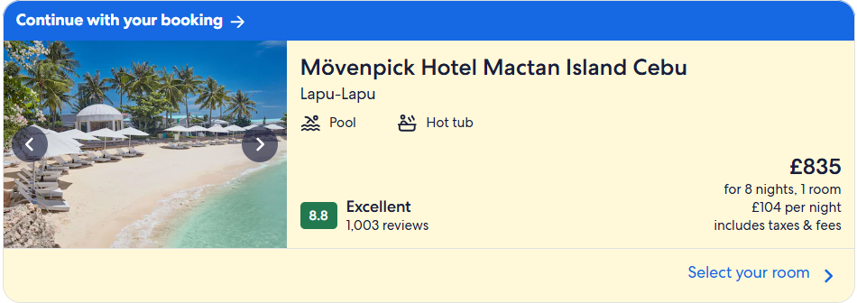 Mövenpick Hotel Mactan Island Cebu