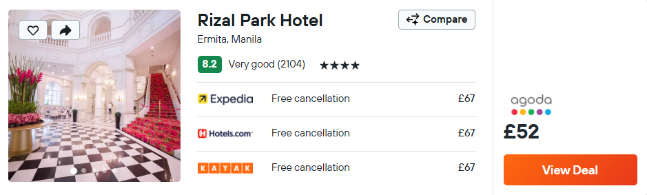 Rizal Park Hotel