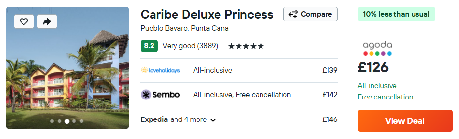 Caribe Deluxe Princess