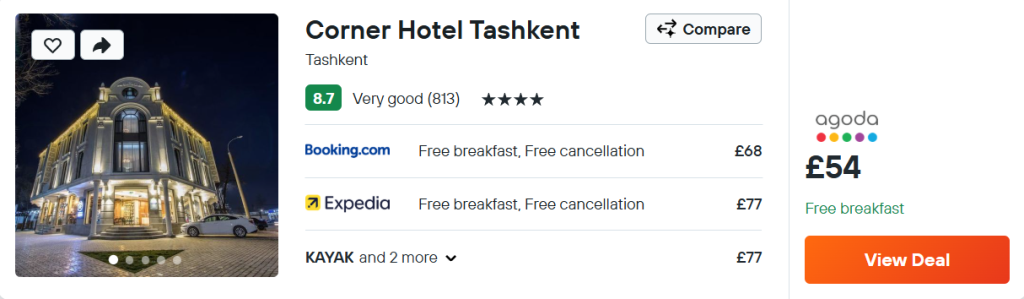 Corner Hotel Tashkent